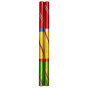 Drewniane kijki do tańca indyjskiego Kolattam Sticks - 2