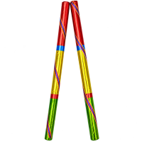 Drewniane kijki do tańca indyjskiego Kolattam Sticks