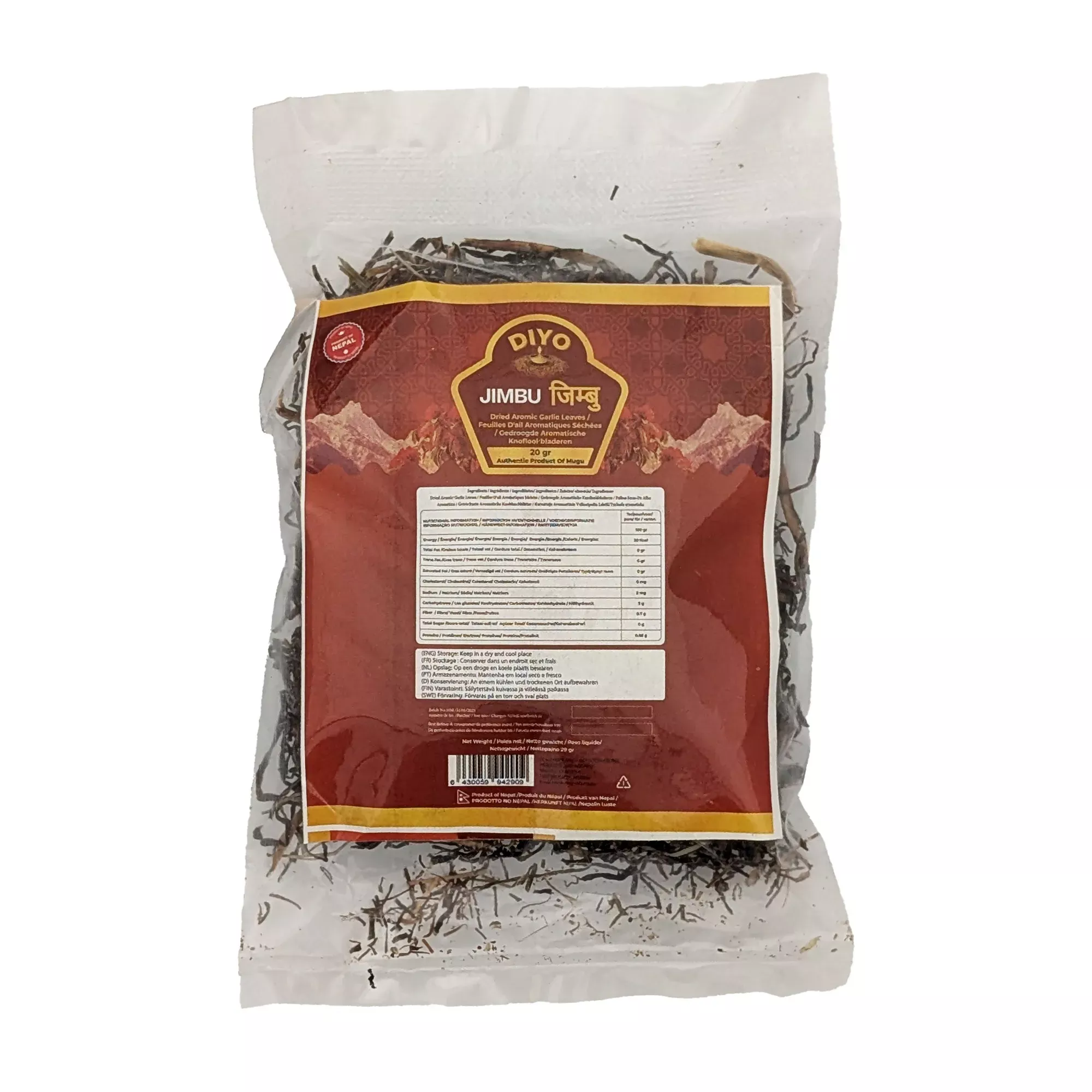 Dried Himalayan Herb Jimbu Jimbu Diyo 20g