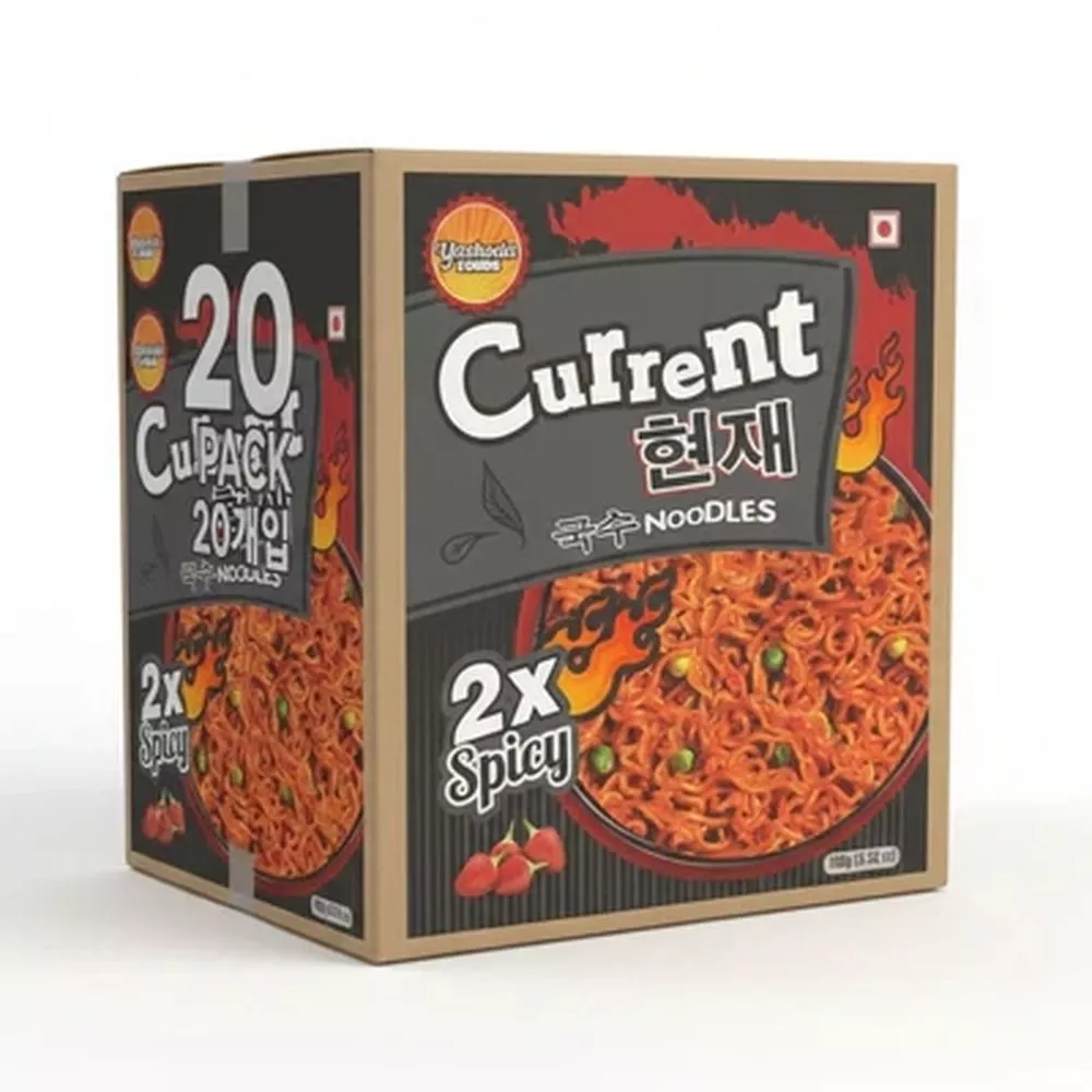 Makaron instant pikantny 2x Spicy Current 20x100g