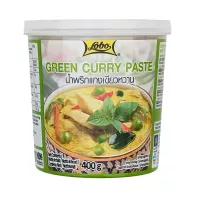 Pasta łagodna Green Curry Paste Lobo 400g