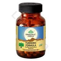 Turmeric Formula kurkuma Organic India 60 kapsułek